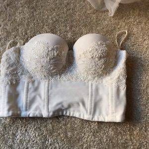 Olia zavozina corset lace wedding top